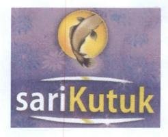 Trademark sariKutuk + lukisan / logo ikan