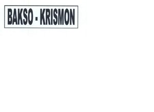 Trademark BAKSO-KRISMON