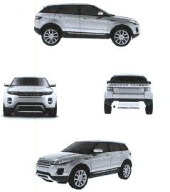 Trademark RANGE ROVER & LUKISAN