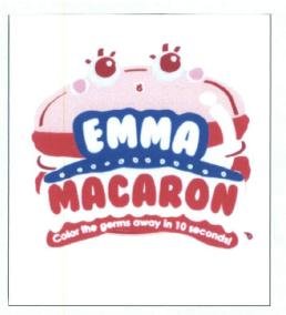 Trademark EMMA MACARON & Logo