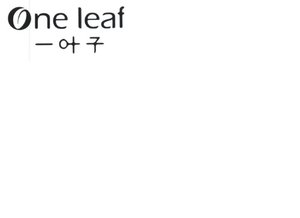 Trademark ONE LEAF / Yi Ye ( One leaf )