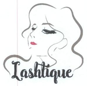 Trademark LASHTIQUE & LUKISAN WANITA