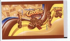 Trademark INAFOOD GOODBIS CHOCOLATE CREAM BISCUITS + LUKISAN