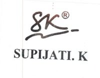 Trademark SUPIJATI. K + LOGO SK