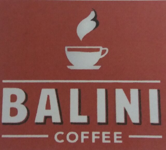 Trademark BALINI COFFEE + Lukisan Cangkir