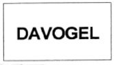 Trademark DAVOGEL