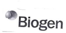 Trademark BIOGEN & LOGO