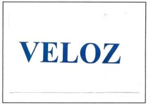 Trademark VELOZ