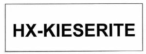 Trademark HX-KIESERITE