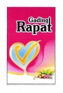 Trademark GADING RAPAT + lukisan / logo hati