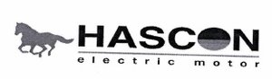 Trademark HASCON ELECTRIC MOTOR + LOGO