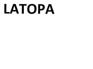 Trademark LATOPA