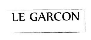 Trademark LE GARCON