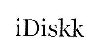 Trademark IDISKK