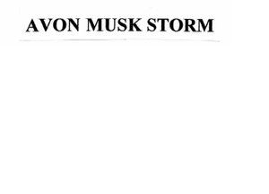 Trademark AVON MUSK STORM