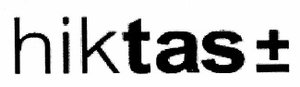 Trademark HIKTAS