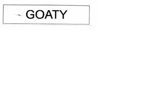 Trademark GOATY