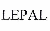 Trademark LEPAL