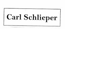 Trademark CARL SCHLIEPER