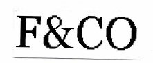 Trademark F&CO
