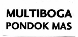 Trademark MULTIBOGA PONDOK MAS