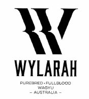 Trademark W WYLARAH PUREBRED FULLBLOOD WAGYU AUSTRALIA