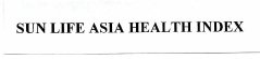 Trademark SUN LIFE ASIA HEALTH INDEX