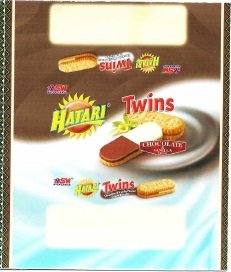 Trademark HATARI TWINS COKLAT VANILLA