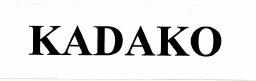 Trademark KADAKO