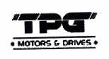 Trademark TPG MOTORS & DRIVES