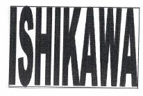 Trademark ISHIKAWA