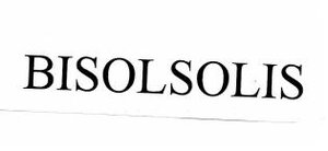 Trademark BISOLSOLIS