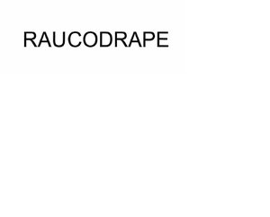 Trademark RAUCODRAPE