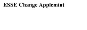 Trademark ESSE Change Applemint