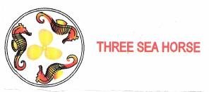 Trademark Three Sea Horse dan Lukisan