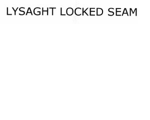 Trademark LYSAGHT LOCKED SEAM