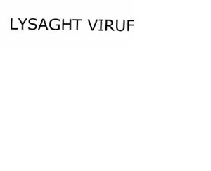 Trademark LYSAGHT VIRUF