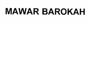 Trademark MAWAR BAROKAH