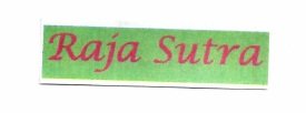 Trademark RAJA SUTRA