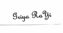 Trademark GRIYA RA YI