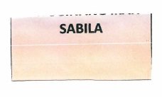 Trademark SABILA