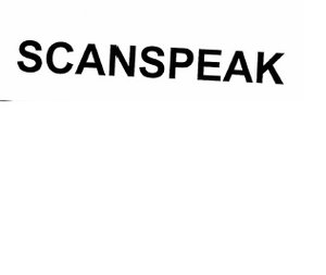 Trademark SCANSPEAK