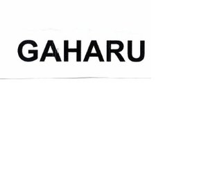 Trademark GAHARU