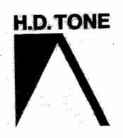 Trademark H.D.TONE + LOGO