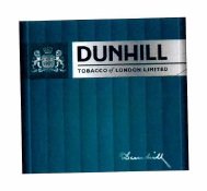 Trademark DUNHILL TOBACCO OF LONDON LIMITED + logo