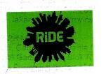 Trademark RIDE + LOGO silhouette / Siluet bumi