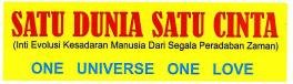 Trademark SATU DUNIA SATU CINTA - ONE UNIVERSE ONE LOVE