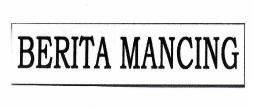 Trademark BERITA MANCING