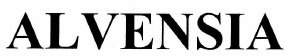 Trademark ALVENSIA