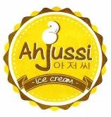 Trademark AHJUSSI + LUKISAN HURUF KOREA BERBUNYI " AHJUSSI "